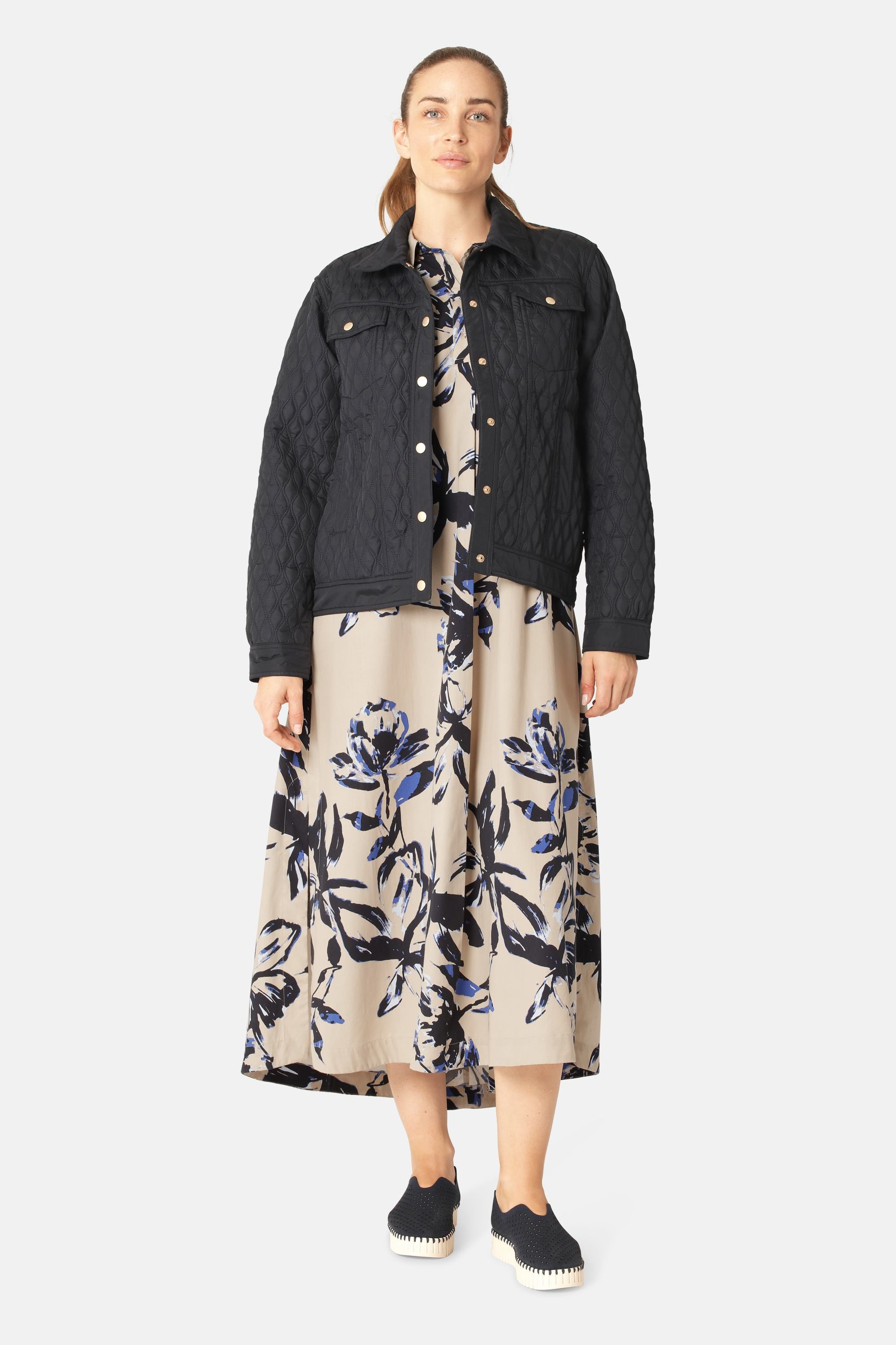 Quilt Jacket - Dark Indigo